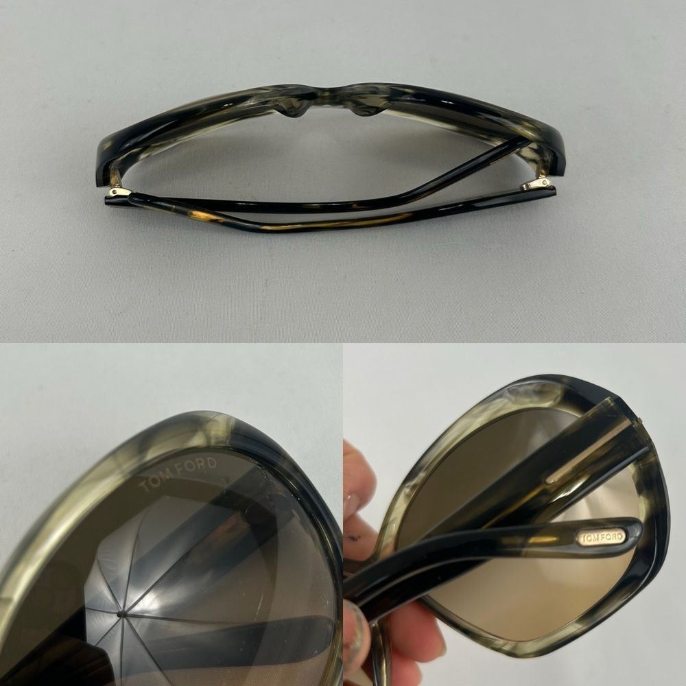 Tom Ford Natalia Green TF 120 Green Sunglasses - Picture 4 of 5